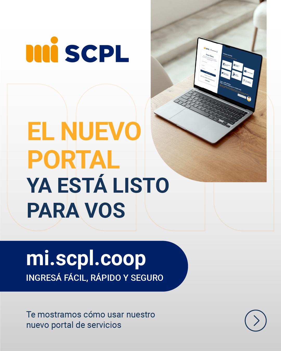 La SCPL renovó su portal: ahora se pueden ver consumos y realizar solicitudes de manera simple y rápida
