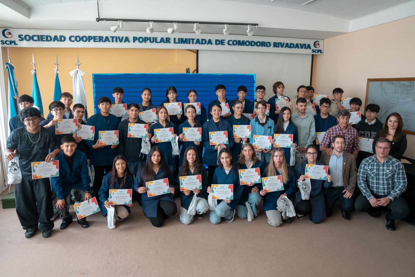 La SCPL celebró el cierre de las prácticas profesionalizantes de estudiantes de nivel secundario 2025 