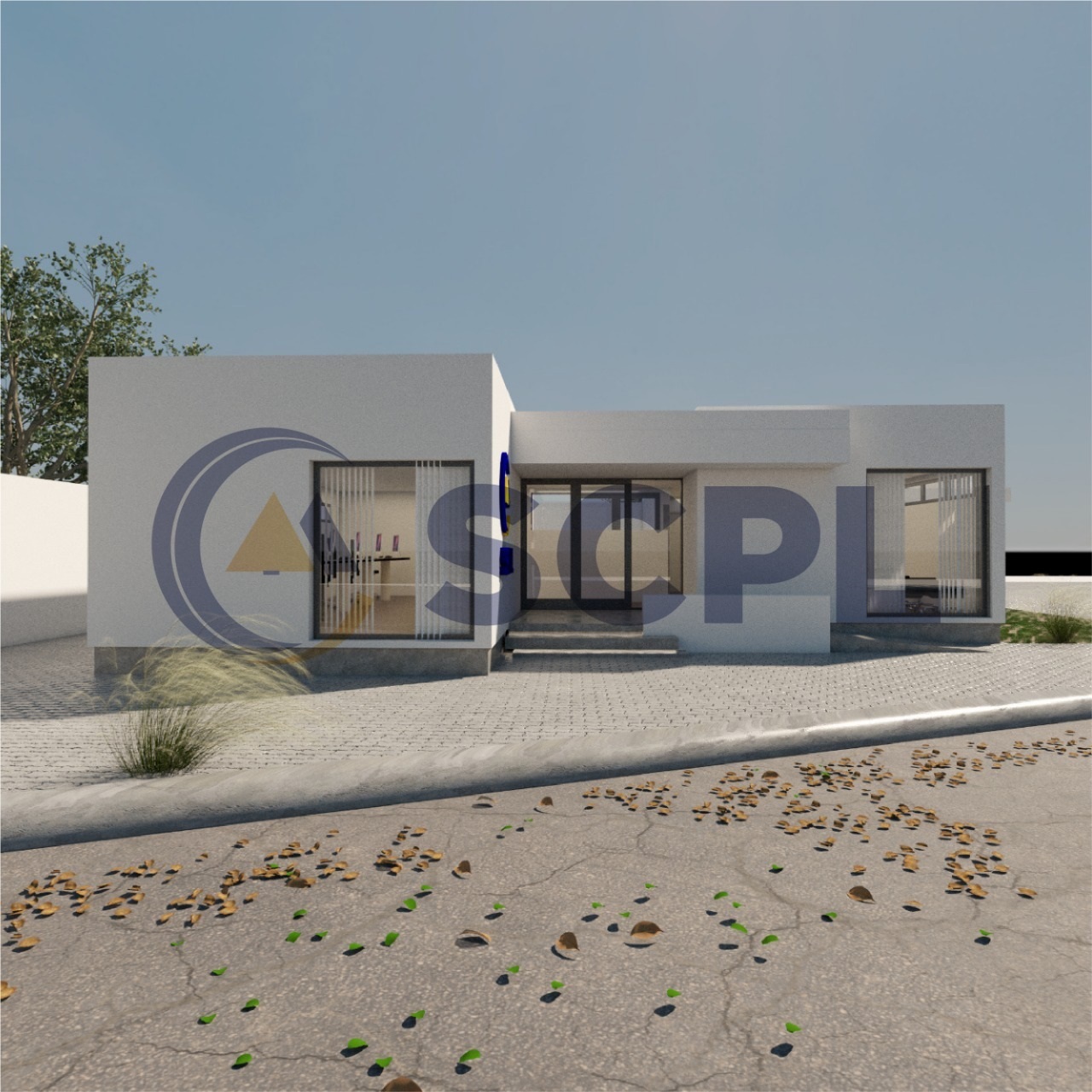 La SCPL avanza con la obra de construcción del salón comercial y sala velatoria en Km. 8